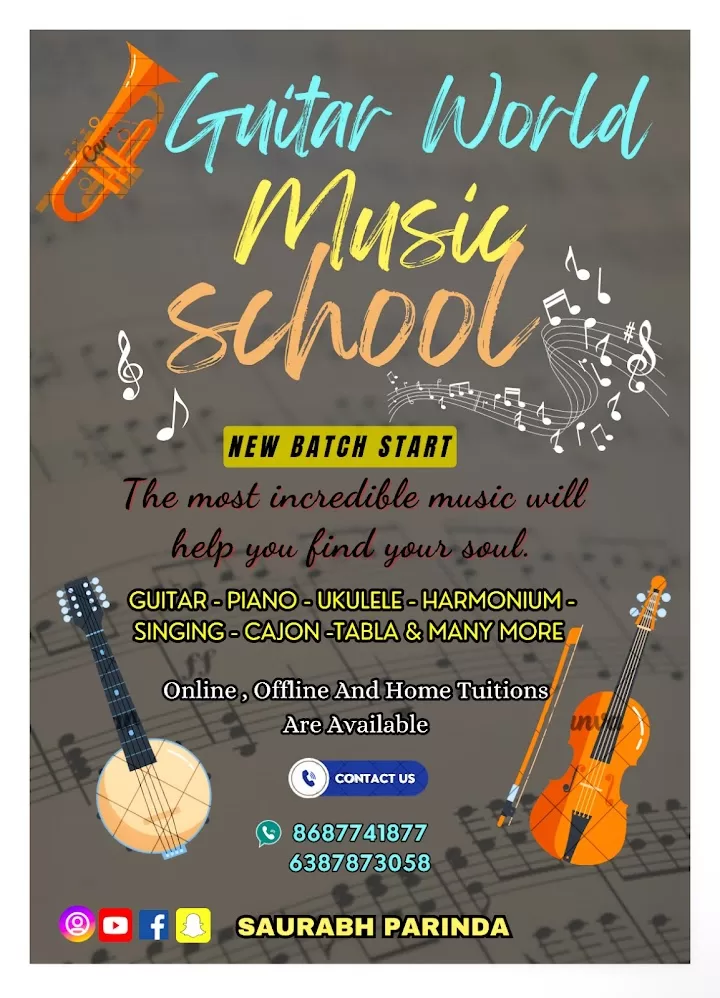 Guitar World Music School, Naini Prayagraj