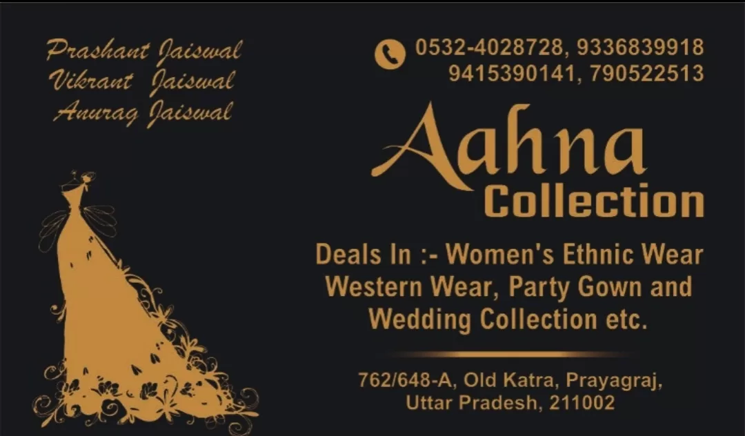 Aahna Collection, Women’s Collections, Old Katra, Prayagraj