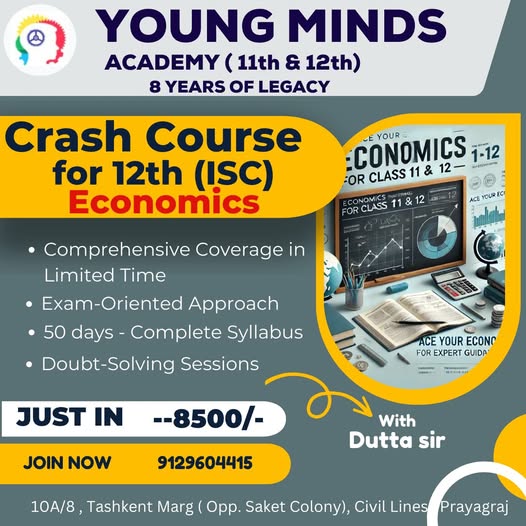 Young Minds Academy – Best Coaching Center for CBSE ICSE ISC Board CLASS 5th TO 10th  In Prayagraj