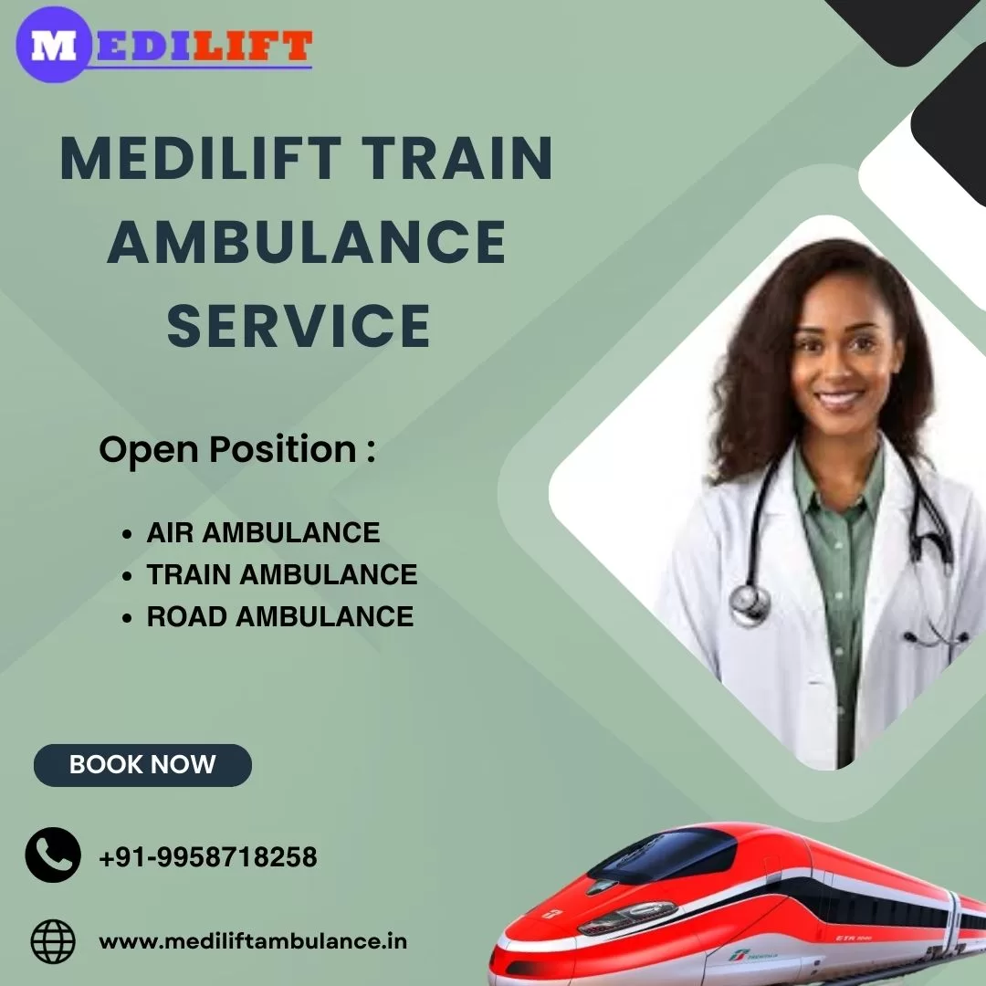 Medilift Train Ambulance service in Allahabad is known for reliable emergency assistance