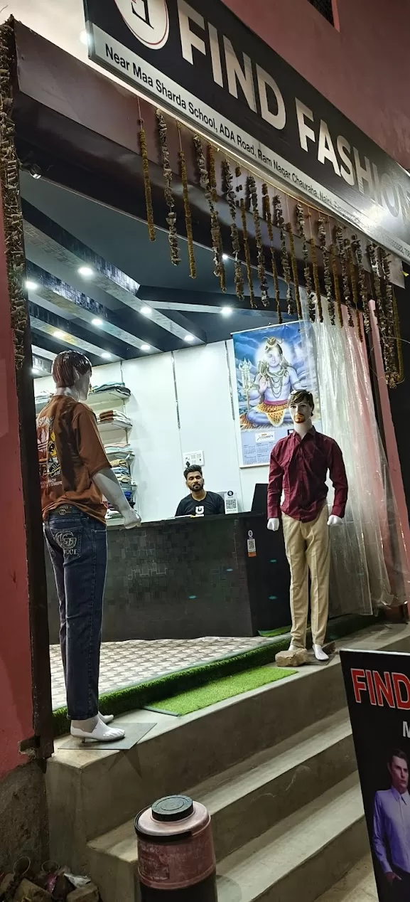 Find Fashion Men’s Wear – Best Men’s Clothing Store in Arail, Prayagraj | Trendy & Affordable Fashion