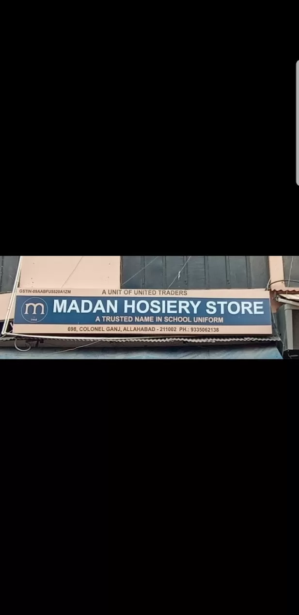 Madan Hosiery Store – Best Hosiery & Clothing Store in Prayagraj | Premium Quality at Affordable Prices