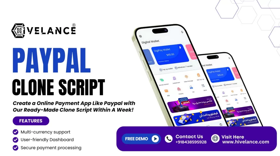 PayPal Clone Script: Build a Global Payment App with Our PayPal Clone