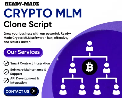 Ready Made Crypto MLM Clone Script