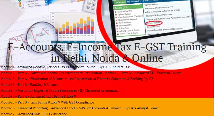 Is an e-Accounting Course Worth It in 2025? Job Market Insights, 100% Job, Accounting Course in Delhi, 110070 – Free SAP FICO Certification by SLA Consultants India, GST Certification, ITR & DTC Classes with 2025 Update, Tally Prime Certification,