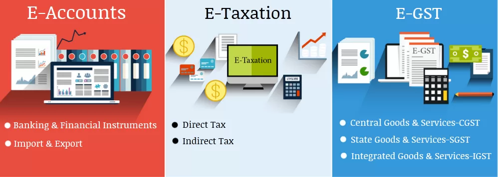 Income Tax + Accounting Course in Delhi. GST and Custom Course with placement in Delhi, 100% Job Guarantee Course by “SLA Consultants” Free SAP FICO Certification,