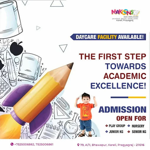 Exceptional Early Learning at Makoons Pre School and Daycare Kareli – The Most Trusted Preschool for Happy Beginnings in Prayagraj